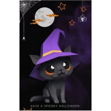 Cute Cat Witch Papercraft