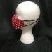 Face Mask - Black & Red-Black Dots